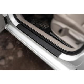 ABS Door Sill Protectors DDU (4 pcs, plastic) Volkswagen Golf 7/E-Golf 2012-2020 photo 1