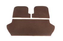 Volvo XC90 2002-2014 Trunk mat 3-piece (EVA, brick) photo 2