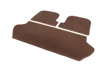 Volvo XC90 2002-2014 Trunk mat 3-piece (EVA, brick) photo 3