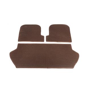 Trunk mat 3-piece (EVA, brick) photo 2