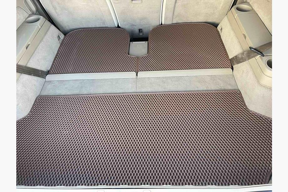 Volvo XC90 2002-2014 Trunk mat 3-piece (EVA, brick) Image