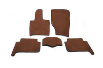 Audi Q7 2005-2015 EVA Floor Mats (brick red) 2 Rows (5 Mats) photo 6