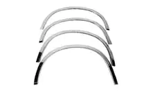 Mitsubishi ASX 2010-2023 Fender Trim 2010-2012 (4 pcs, Stainless Steel) photo 2