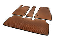 Tesla Model S 2012– EVA Floor Mats (2012-2021, brick) photo 13