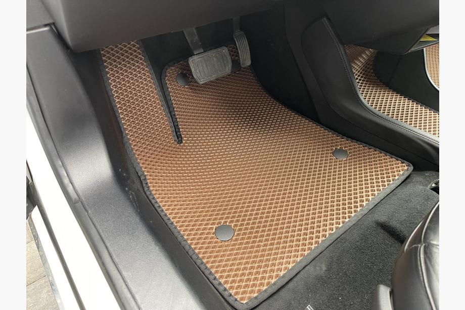 Tesla Model S 2012– EVA Floor Mats (2012-2021, brick) Photo 2