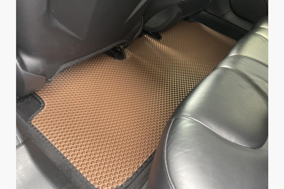 Tesla Model S 2012– EVA Floor Mats (2012-2021, brick) Photo 7