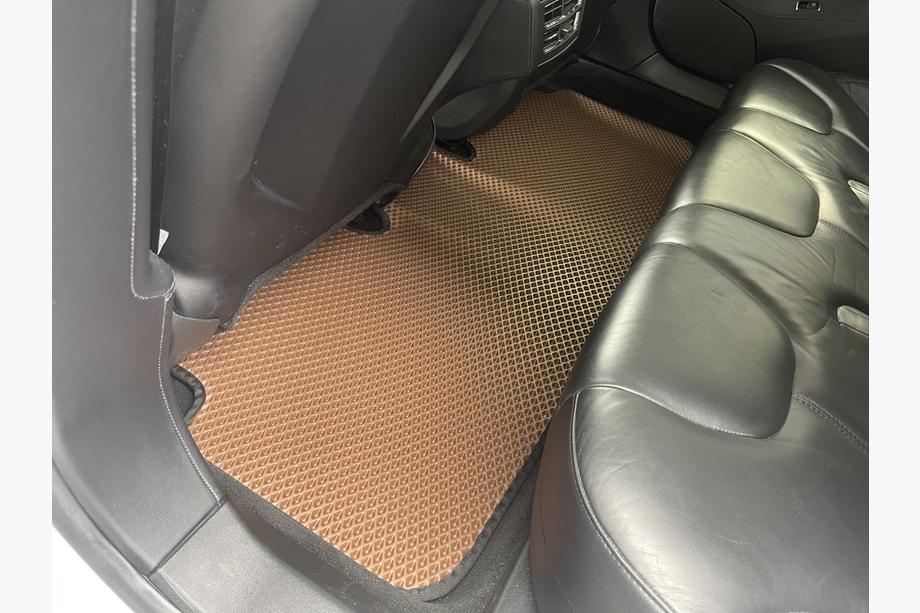 Tesla Model S 2012– EVA Floor Mats (2012-2021, brick) Photo 9