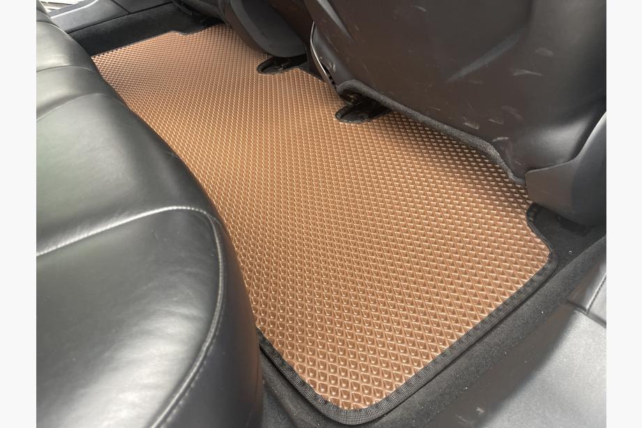 Tesla Model S 2012– EVA Floor Mats (2012-2021, brick) Photo 11