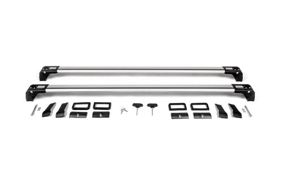 Fiat 500X 2014-2024 Roof bars for flush roof rails lockable Wingbar V3 (2 pcs) Photo 16