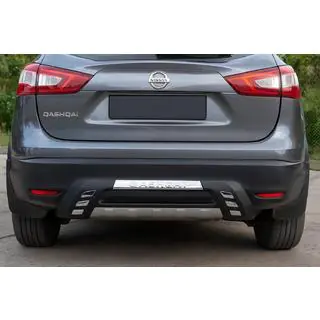 Rear bumper lip Libao 2014-2016 (plastic) Nissan Qashqai 2014-2021 photo 1