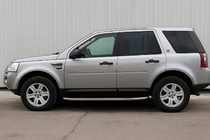 Land Rover Freelander II 2006–2014 Side Steps Libao (2 pcs, Aluminum) photo 3