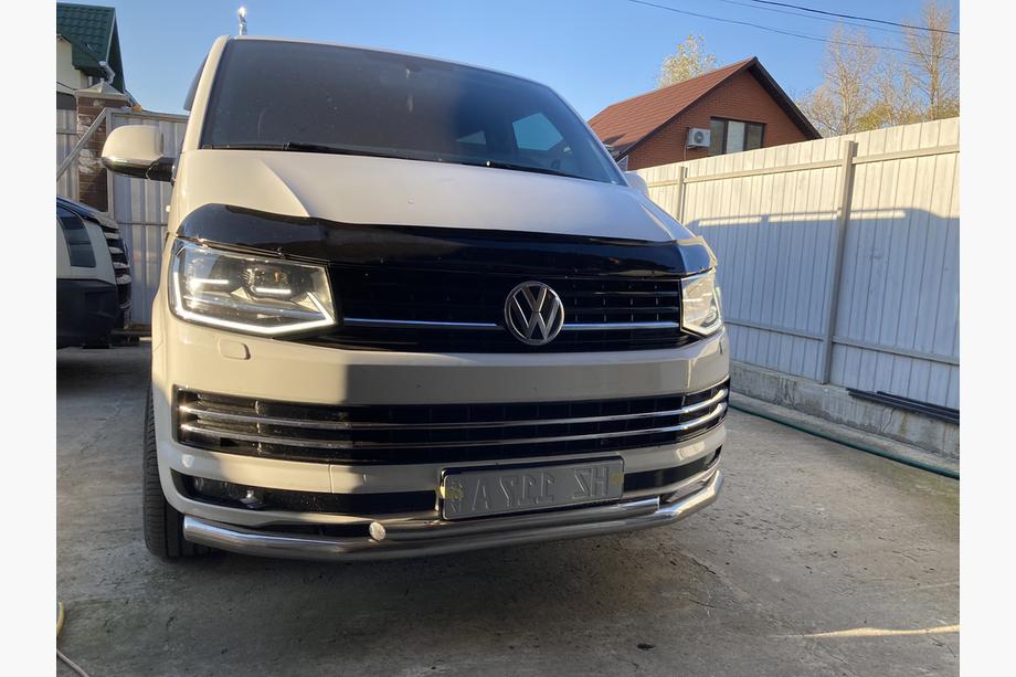 Volkswagen T6 2015-2024 Front Double Bull Bar ST011 (Stainless Steel) Image