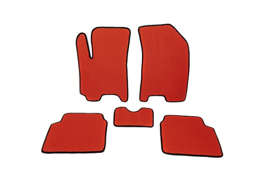 Chevrolet Aveo T200 2002-2008 EVA Floor Mats (red) Image