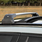 Lockable cross bars for integrated roof rails Strong V2 (2 pcs) up to 120 cm, Grey photo 2