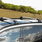 Lockable cross bars for integrated roof rails Strong V2 (2 pcs) up to 120 cm, Grey photo 8