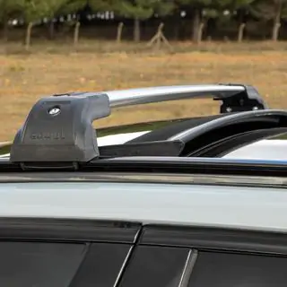 Lockable cross bars for integrated roof rails Strong V2 (2 pcs) photo 2