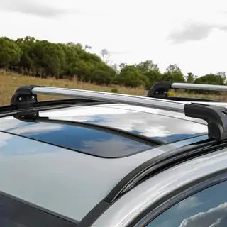Lockable cross bars for integrated roof rails Strong V2 (2 pcs) photo 4