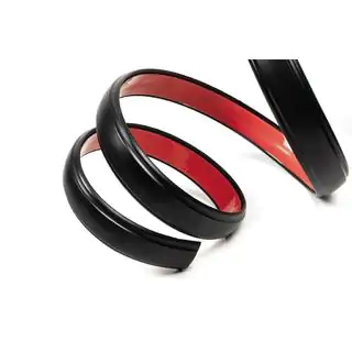 Black door molding by the meter sal26 (1 meter, 32 mm) photo 1