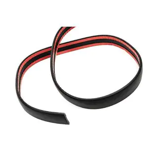 Black door molding by the meter sal119 (1 meter, 32.5 mm) photo 1