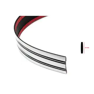 Chrome Trim by the Meter sal93 (1 Meter, 43 mm) photo 2