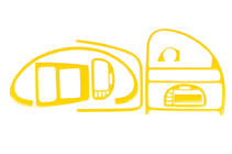 Citroen Saxo 1996-2023 Dashboard Trim Covers (yellow) photo 1