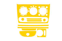 Opel Corsa B 1993-2004 Dashboard Trim Covers (yellow) photo 1