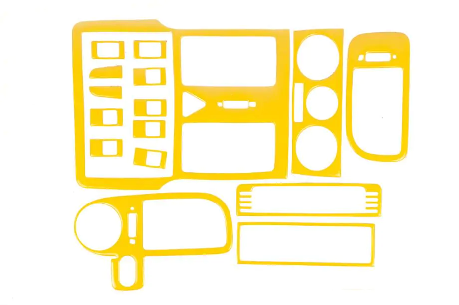 Volkswagen Polo 1994-2001 Dashboard Trim 1999-2001 (yellow) Image