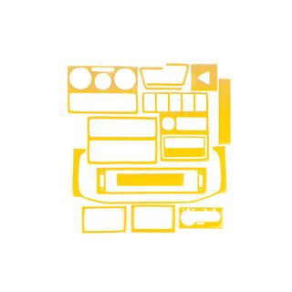 Dashboard Trim Covers 1999-2003 (yellow)