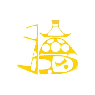 Dashboard Trim Covers (yellow)