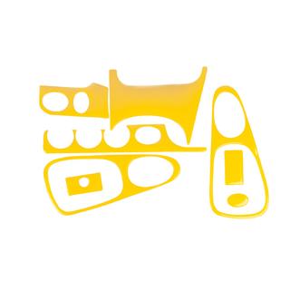 Dashboard Trim Covers (yellow)