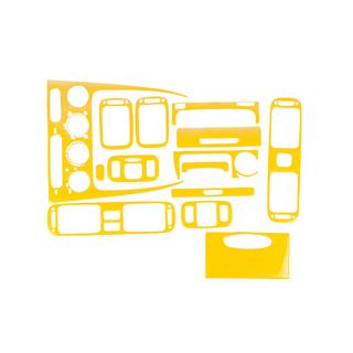 Dashboard Trim Covers 2000-2002 (Yellow) Toyota Corolla 1998-2002