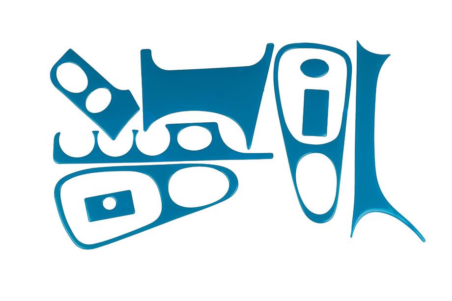 Ford Escort 1995-2000 Dashboard Trim Cover (blue) Image