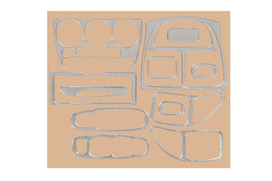 Hyundai Accent 2000-2006 Dashboard Trim (Aluminum) Image