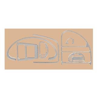 Dashboard Trim (Aluminum) Citroen Saxo 1996-2023