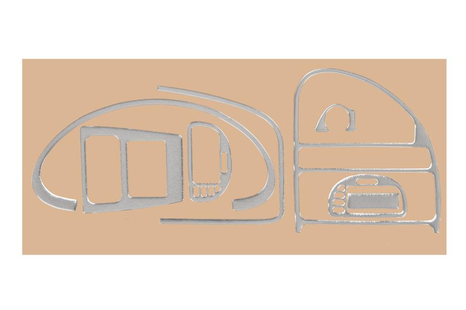 Citroen Saxo 1996-2023 Dashboard Trim (Aluminum) Image