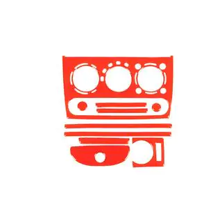 Dashboard Trim Covers (red)