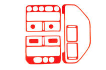 Peugeot 106 1991-2003 Dashboard Trim Covers (red) photo 1
