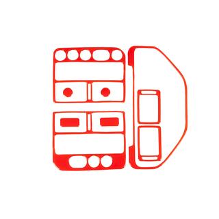 Dashboard Trim Covers (red) Peugeot 106 1991-2003