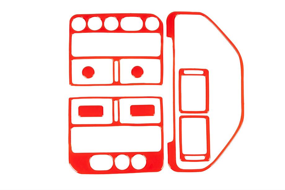 Peugeot 106 1991-2003 Dashboard Trim Covers (red) Image