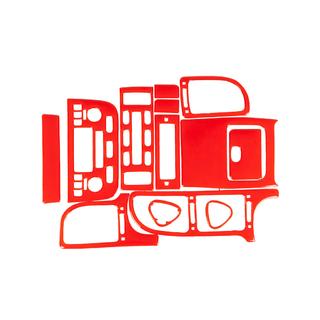 Dashboard Trim Covers (red) Peugeot 406 1995-2004