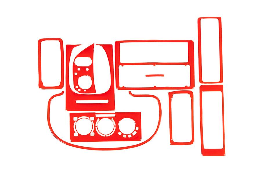 Volkswagen Polo 1994-2001 Dashboard Trim 1994-1999 (red) Image