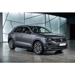 Side Steps Allmond Black (2 pcs, Aluminum) Volkswagen T-Roc 2017-2025 photo 1