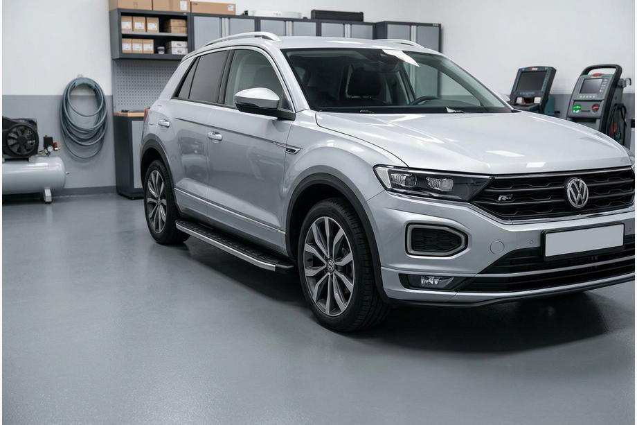 Volkswagen T-Roc 2017-2025 Side Steps Fullmond (2 pcs, Aluminum) Photo 1