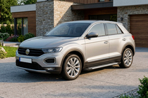 Volkswagen T-Roc 2017-2025 Side Steps Line (2 pcs, Aluminum) photo 1