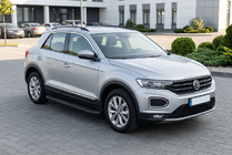 Volkswagen T-Roc 2017-2025 Side Steps Tayga Black (2 pcs, Aluminum) photo 1