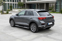 Volkswagen T-Roc 2017-2025 Side Steps Tayga V2 (2 pcs, Aluminum) photo 1