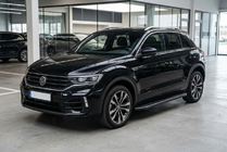 Volkswagen T-Roc 2017-2025 Side Steps Bosphore Black (2 pcs, Aluminum) photo 1
