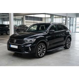 Side Steps Bosphore Black (2 pcs, Aluminum) Volkswagen T-Roc 2017-2025 photo 1