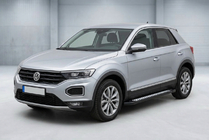 Volkswagen T-Roc 2017-2025 Side Steps Vision New Black (2 pcs, Aluminum) photo 1