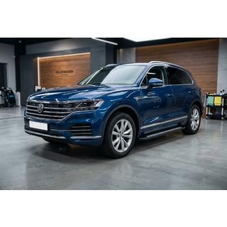 Side Steps Vision New Black (2 pcs, Aluminum) Volkswagen Touareg 2018- photo 1